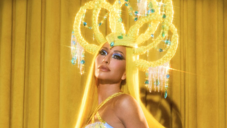 Sabrina Sato com maquiagem da Copa 