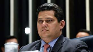 O presidente do Senado, Davi Alcolumbre