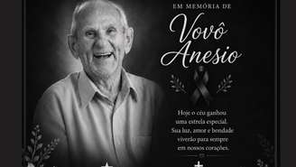 . O influenciador digital Anezio Fiori, conhecido carinhosamente por milhões de internautas como Vovô Anésio, morreu aos 88 anos