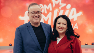 Everaldo Marques e a esposa, Iane Marques