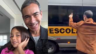 César Tralli encantou as redes ao mostrar um ritual divertido com a filha antes da escola; entenda como pequenos hábitos marcam a infância