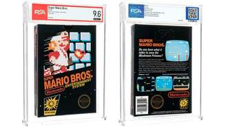 Cópia lacrada de Super Mario Bros. é vendida por valor recorde US$ 3 milhões