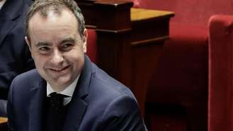 O primeiro-ministro francês, Sébastien Lecornu, em sessão do Parlamento. Foto de arquivo de 23 de janeiro de 2026.