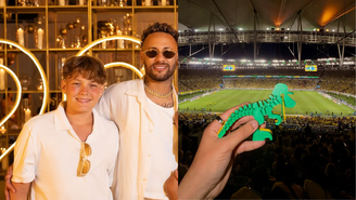 Filho de Neymar, Davi Lucca cria marca para vender chaveiros