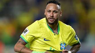 Neymar comemora 78° gol pela Seleção Brasileira