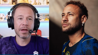 Tiago Leifert diz que gostaria de ser o Neymar