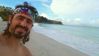 O brasileiro Werner Garbers Elias Pereira, que vive no Haiti