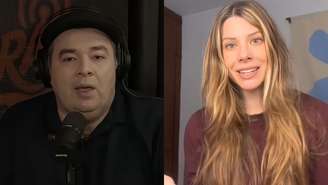 Rômulo Mendonça e Alana Ambrósio (Fotos: Reprodução/ Jararaca Podcast e Redes sociais)