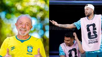 Lula ironiza situação de Neymar e o chama de "primeiro convocado home office do mundo"