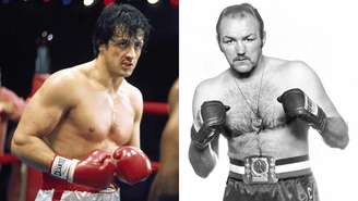 Sylvester Stallone como Rocky Balboa e Chuck Wepner
