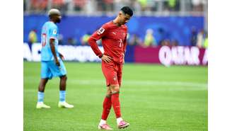Cristiano Ronaldo, da seleção portuguesa, parece desanimado após a partida 17 de junho de 2026