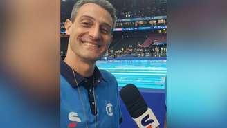 O repórter Edgar Alencar, da TV Globo.