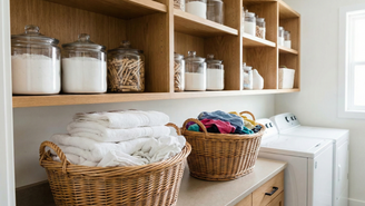 Como decorar a lavanderia de casa, transformando em um ambiente mais leve e prático