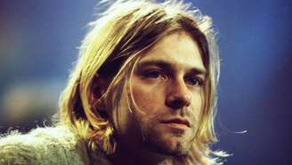 Kurt Cobain, líder do Nirvana e ícone grunge, durante show do MTV Unplugged em 1993