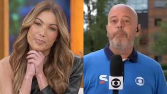 Patrícia Poeta atualiza estado de saúde de Alex Escobar após susto na TV