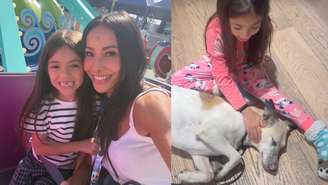 Zoe, filha de Sabrina Sato, emociona ao conversar com o cachorro sobre a chegada do novo bebê da família; saiba mais