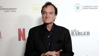 Quentin Tarantino no Prêmio Vanguard, realizado em setembro de 2025