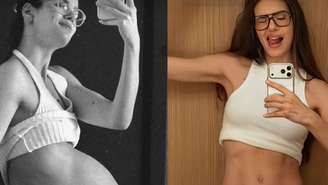 Camila Queiroz mostra transformação após a maternidade e abre debate sobre autoestima, puerpério e a força feminina no pós
