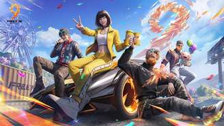 Free Fire começa as celebrações de seu 9º aniversário