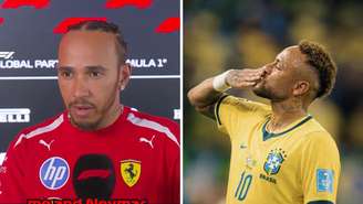 Hamilton diz ter ficado feliz ao ver post de Neymar com seu mantra