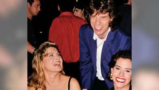 Vera Fischer resgata fotos antigas, relembra conversa com Mick Jagger e conta o pedido curioso que fez ao cantor durante um jantar 