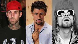 Travis Barker, Bad Bunny e Kurt Cobain