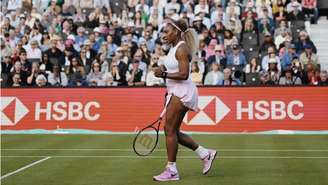Serena Williams durante torneio HSBC Championships, o "Queen's Club", em Londres, Inglaterra - 