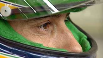 O olhar concentrado de Senna é uma imagem que não sai da memória dos brasileiros