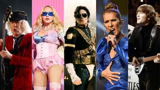 Ranking reúne os 50 álbuns mais vendidos da história, com Thriller no topo e discos acima de 24 milhões de cópias no mundo (Fotos: Getty Images)