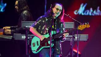 Geddy Lee, vocalista e baixista do Rush