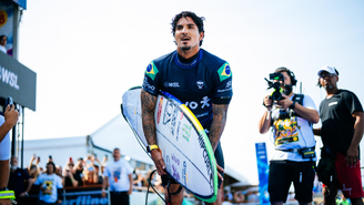 Gabriel Medina na etapa de Saquarema da WSL 2026