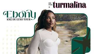 Ebony será atração principal do novo evento capixaba Festival Turmalina