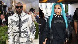 Skepta e North West (Fotos: Julian Hamilton/Getty Images e Arnold Jerocki/Getty Images)