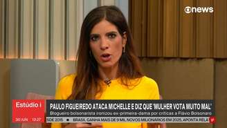 Andréia Sadi classificou de "quinta categoria" os homens que subestimam as mulheres