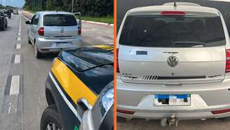 Vítima de sequestro em Belo Jardim tem carro recuperado pela PRF no Recife.