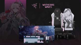 Razer apresenta coleção de periféricos gamer de Wuthering Waves