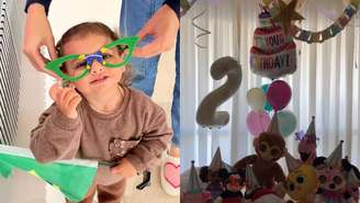 Filha de Neymar e Amanda Kimberlly ganha festa de 2 anos e homenagem de avó: 'Mesmo de longe'