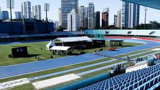 A pista Ícaro de Castro Melo volta a receber grandes competições nacionais após passar por ampla reforma (Foto: Matias Santana / CBAt)