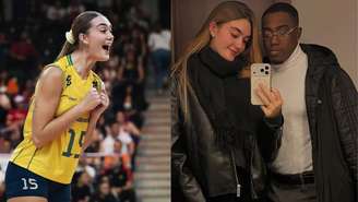 Helena Wenk, de 21 anos, namora o o jogador de basquete Lucas Barbosa, conhecido como Lucão, de 26 anos