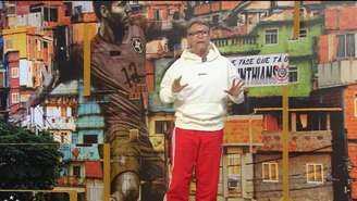 Craque Neto durante o programa Os Donos da Bola desta segunda-feira, 6