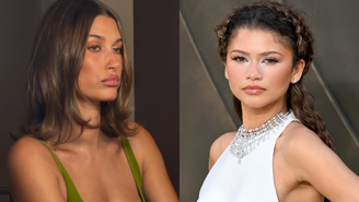 Zendaya e Hailey Bieber são algumas das famosas que apostaram no cabelo chocolate, tendência que valoriza brilho e naturalidade