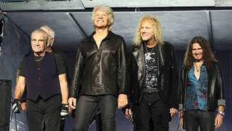 Bon Jovi em seu show de volta (E