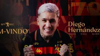 Diego Hernández é o novo reforço do Sport.