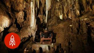 Estas cavernas emitem o som perfeitamente e funcionam como verdadeiros instrumentos musicais da natureza