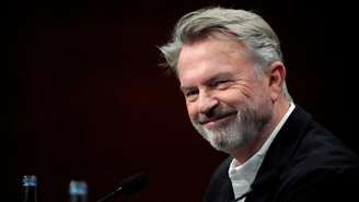 Sam Neill no Festival de Cinema de San Sebastián, na Espanha, em 2019.