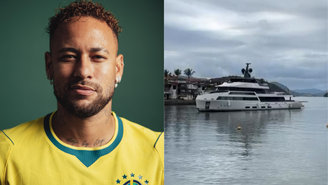 Novo barco de Neymar chega ao Rio de Janeiro
