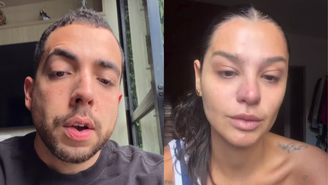 Lucas Selfie relembra que ajudou Gabriella Augusto após agressão de Cartolouco