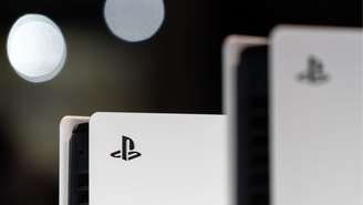 Modelos de Playstation 5 na ‘Tokyo Game Show', em setembro de 2024