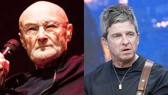 Phil Collins e Noel Gallagher (Fotos: Gina Wetzler / Getty Images e Steve Thorne / Redferns)