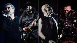 System of a Down durante show no Autódromo de Interlagos, São Paulo, 2025